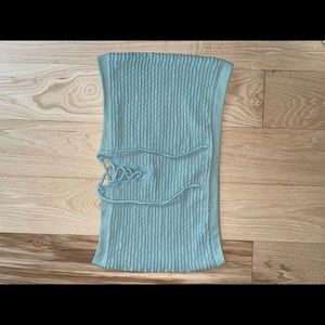 Teal tube top